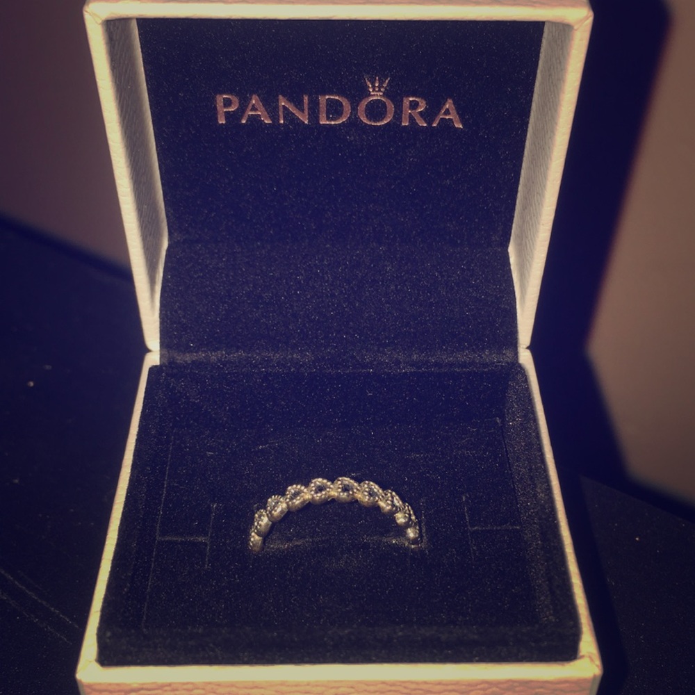 Pandora Linked Love Ring